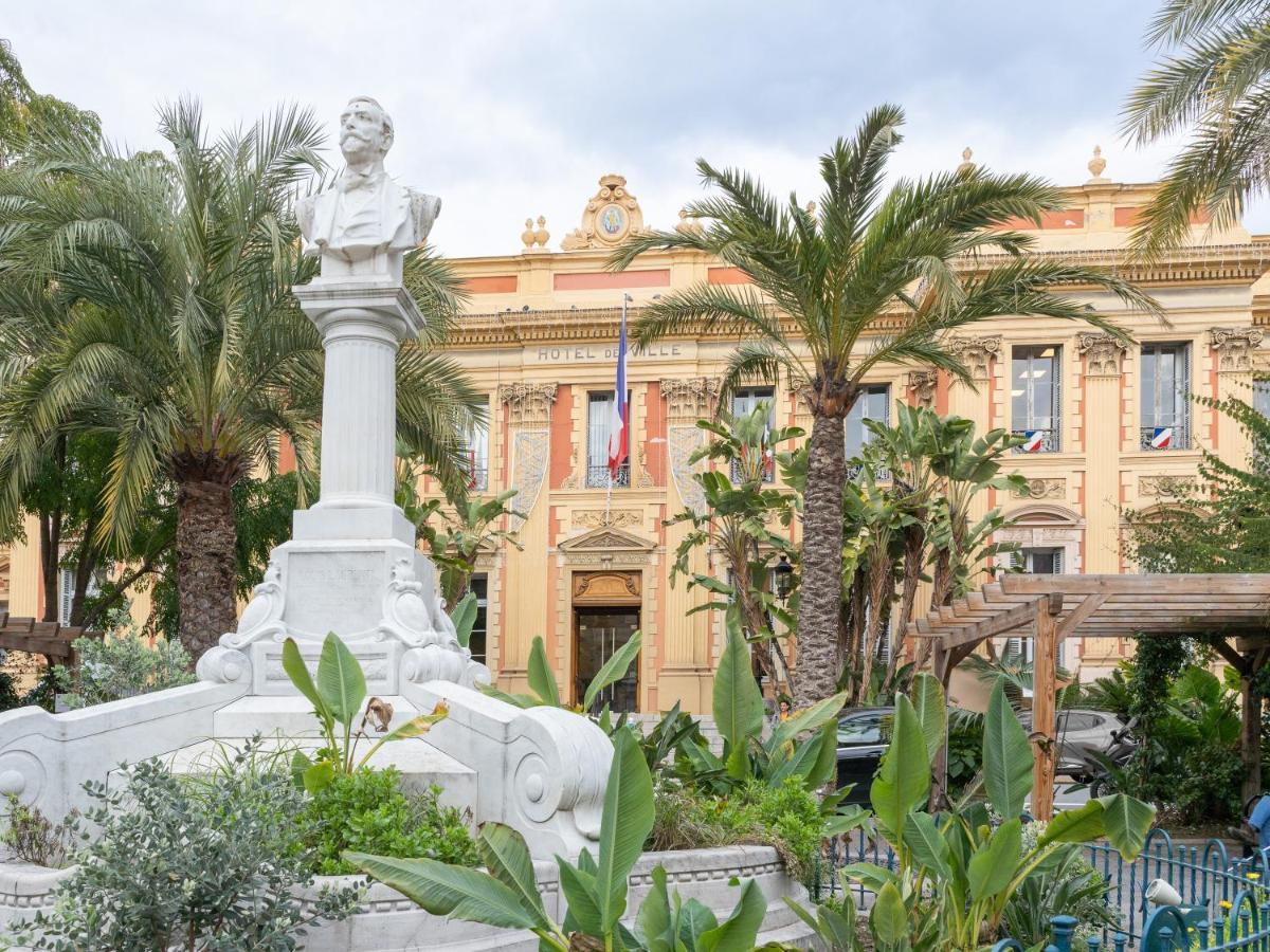 Hotel De Belgique à Menton Exterior foto