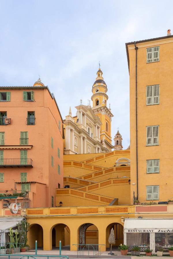 Hotel De Belgique à Menton Exterior foto