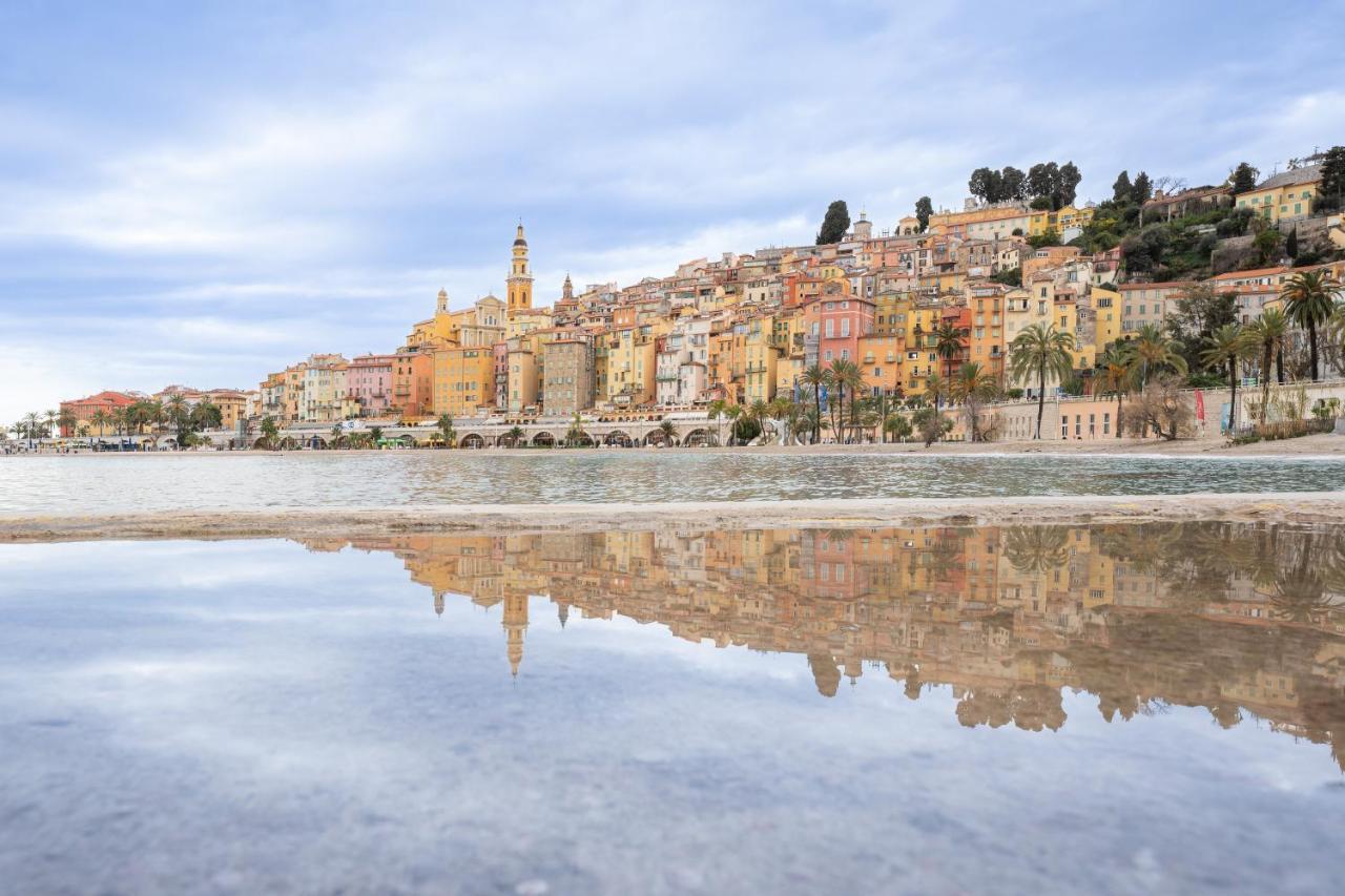 Hotel De Belgique à Menton Exterior foto