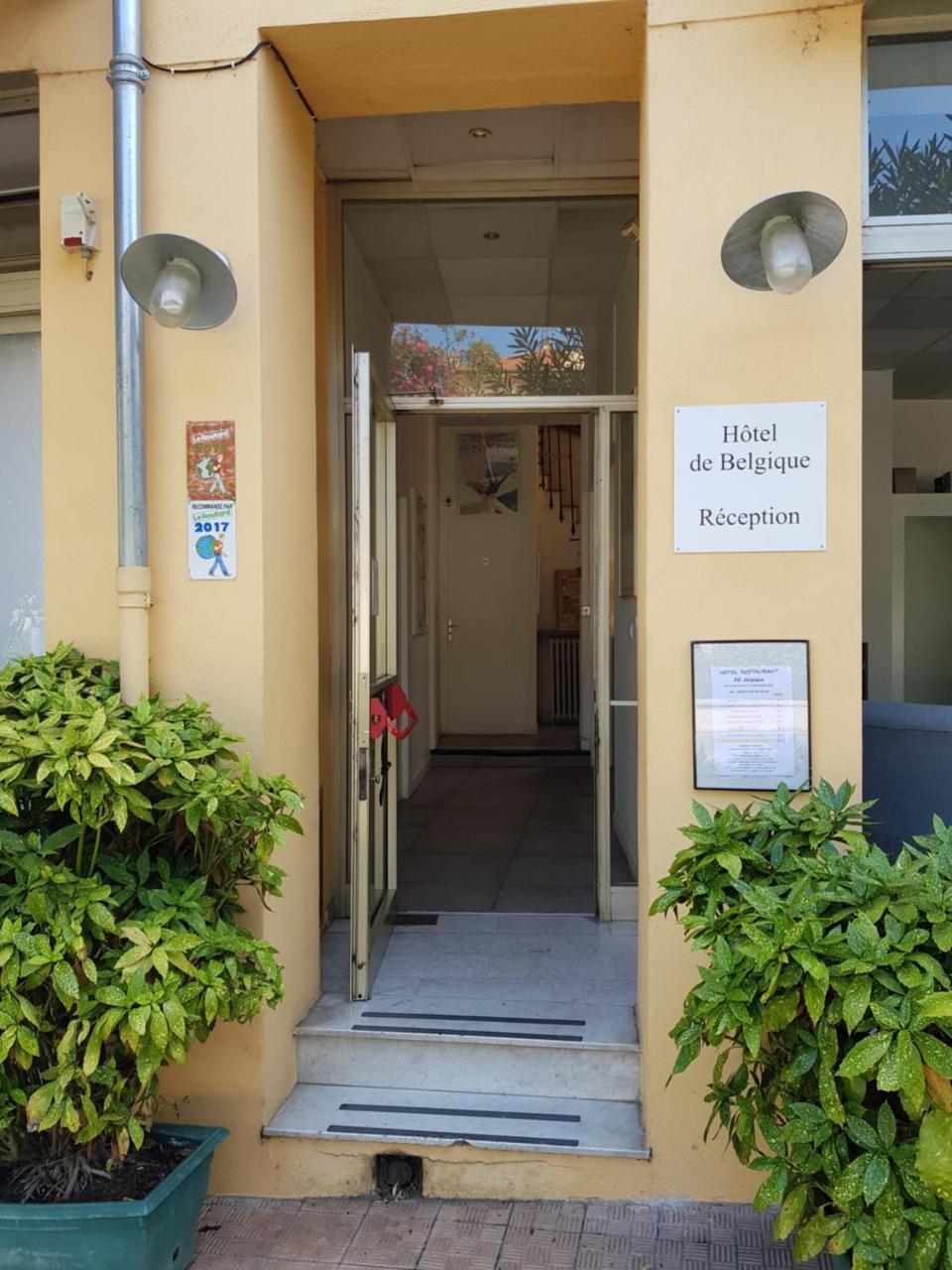 Hotel De Belgique à Menton Exterior foto